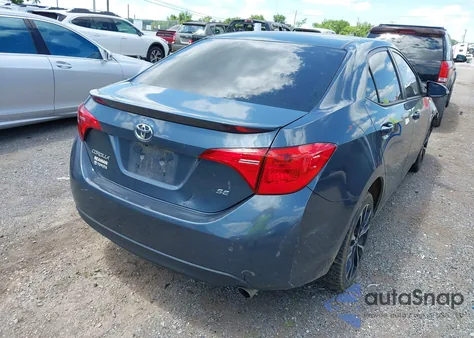 2018 Toyota Corolla Se из США, поврежденный, VIN 2T1BURHE2JC972806